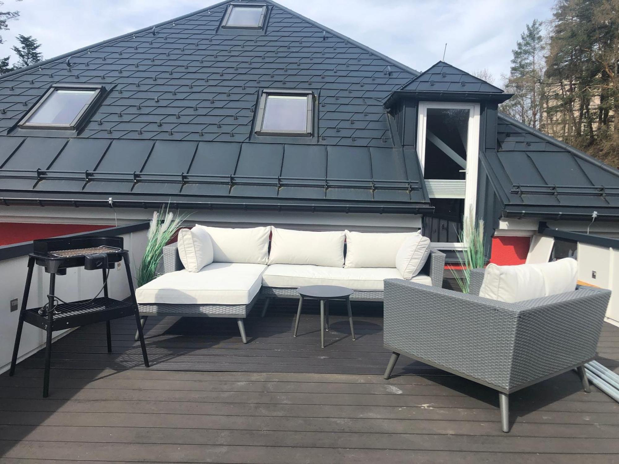 Ferienwohnung Parkblick Bad Elster Bagian luar foto